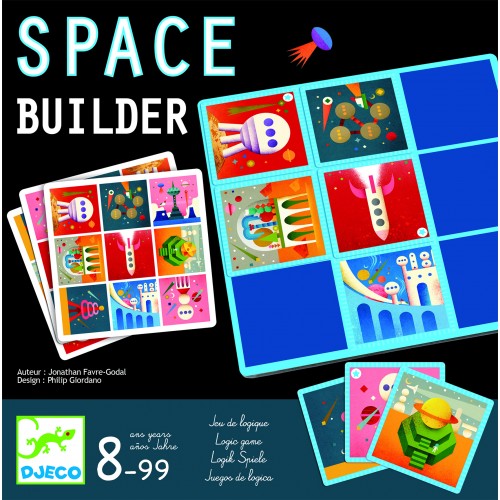 Joc de logica space builder djeco